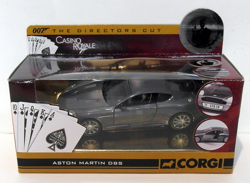 Corgi Appx 1/36 Scale Diecast CC03801 Aston Martin DBS Casino Royale 007 Bond