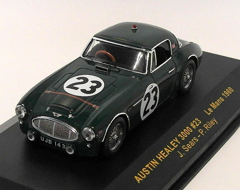 イクソ 1/43 Austin Healey 3000 #23 マクラーレンF1 GTR レース バージョン 他 /ミニカー IXO 1⁄43 Scale LMC097 - Austin Healey 3000 #23 Le Mans 1960 - Green