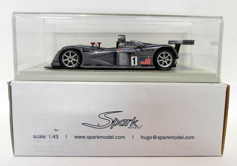 Spark 1/43 Scale Resin - SCCN01 Cadillac #11 Le Mans 2000