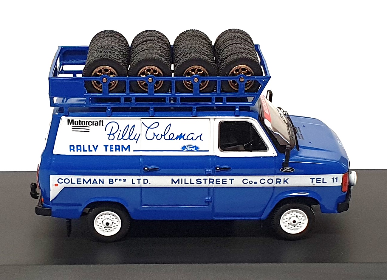 Ixo 1/43 Scale RAC444X.22 Ford Transit Mk2 Billy Coleman Racing Team Blue/White Ixo 1/43 Scale RAC444X.22 Ford Transit Mk2 Billy Coleman Racing Team Blue/White