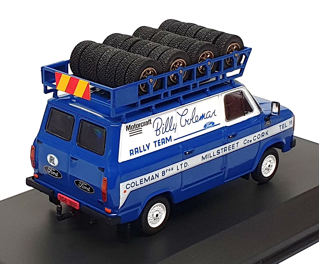 Ixo 1/43 Scale RAC444X.22 Ford Transit Mk2 Billy Coleman Racing Team Blue/White Ixo 1/43 Scale RAC444X.22 Ford Transit Mk2 Billy Coleman Racing Team Blue/White