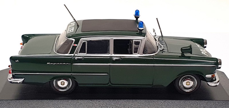 Minichamps 1/43 Scale 430 040090 - 1959 Opel Kapitan Polizei - Green Minichamps 1/43 Scale 430 040090 - 1959 Opel Kapitan Polizei - Green