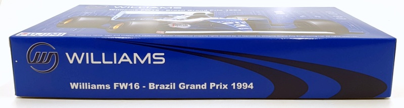 Fujimi 1/20 Scale Model Unbuilt Kit 090597- 1994 Williams FW16 Brazil GP #2