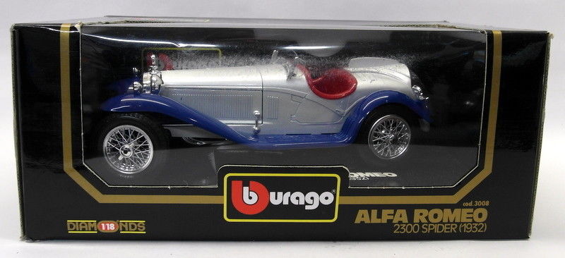 1//18 Pièces détachés Alfa Romeo 2300 Spider Bburago