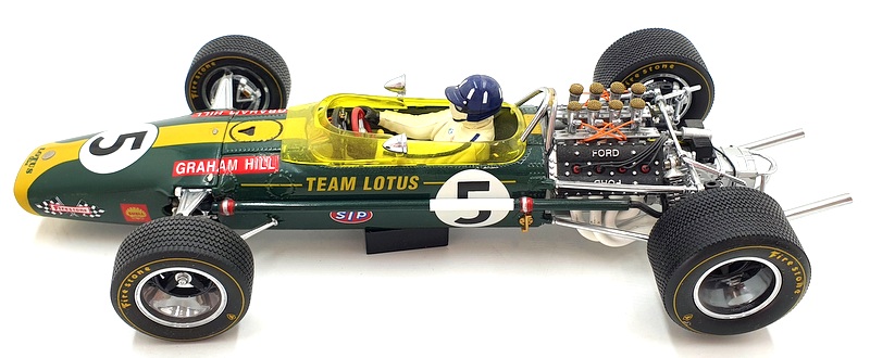 Exoto 1/18 Scale Diecast 97003 - F1 Lotus Ford Type 49 G.Hill #5