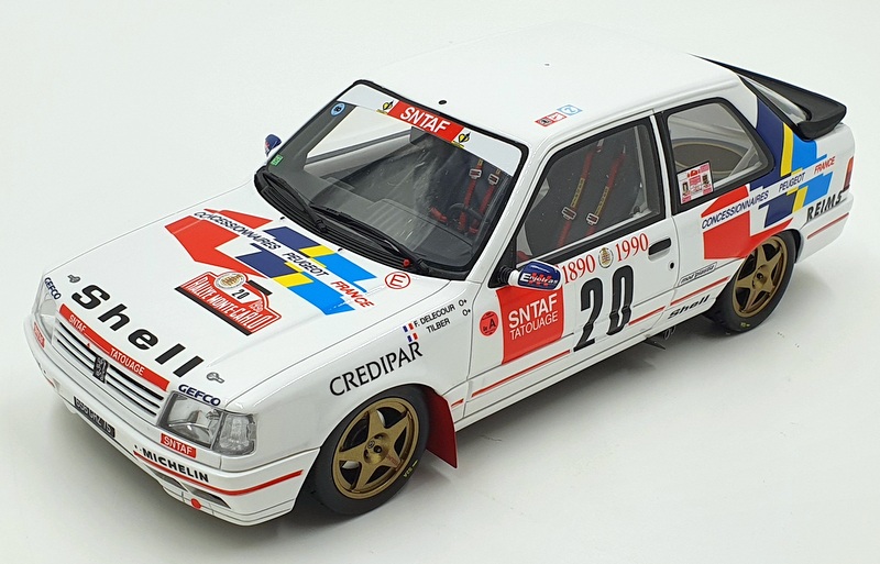 Otto Mobile 1/18 Scale Resin OT943 - Peugeot 309 Gr.N RMC F.Delecour #20 Otto Mobile 1/18 Scale Resin OT943 - Peugeot 309 Gr.N RMC F.Delecour #20