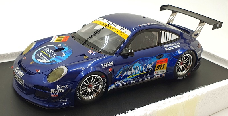 【EBBRO】攻殻機動隊 PORSCHE 911 GT3 GT300 EBBRO 1/18 Scale 81001 - Porsche 911 GT3 Endless Taisan Super