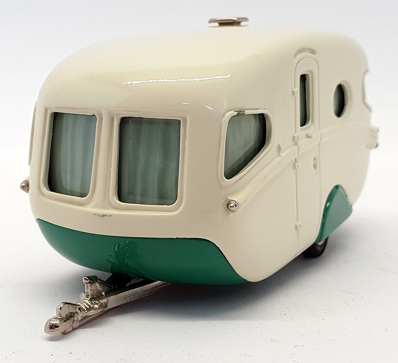 Lansdowne Models 1/43 Scale LDM17 - 1956 Willerby Vogue Caravan - Cream/Green