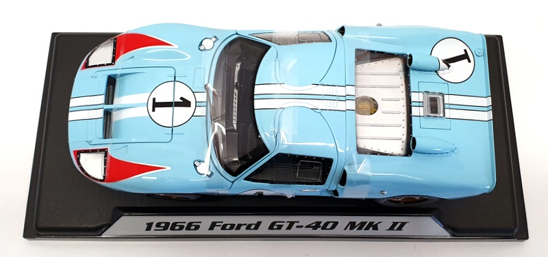 ACME 1/18 Scale Model Car SC411 - 1966 Ford GT-40 MkII #1 - Blue