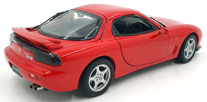 Kyosho 1/18 Scale Diecast 7009R - Mazda RX-7 RHD - Red | eBay