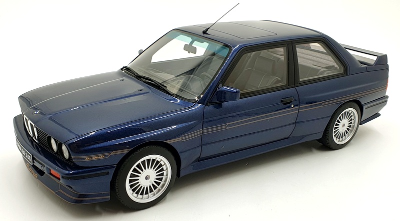 Otto Mobile 1/12 Scale G074 - BMW E30 Alpina B6 1986 - Dark Blue