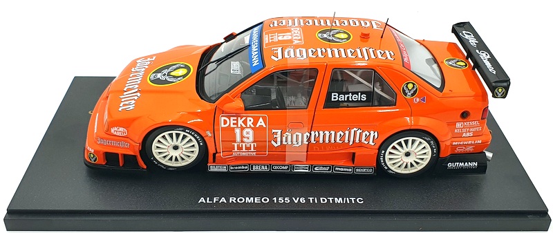 Werk83 1/18 Scale Diecast W1801002 - Alfa Romeo 155 DTM #19 M.Bartels Werk83 1/18 Scale Diecast W1801002 - Alfa Romeo 155 DTM #19 M.Bartels