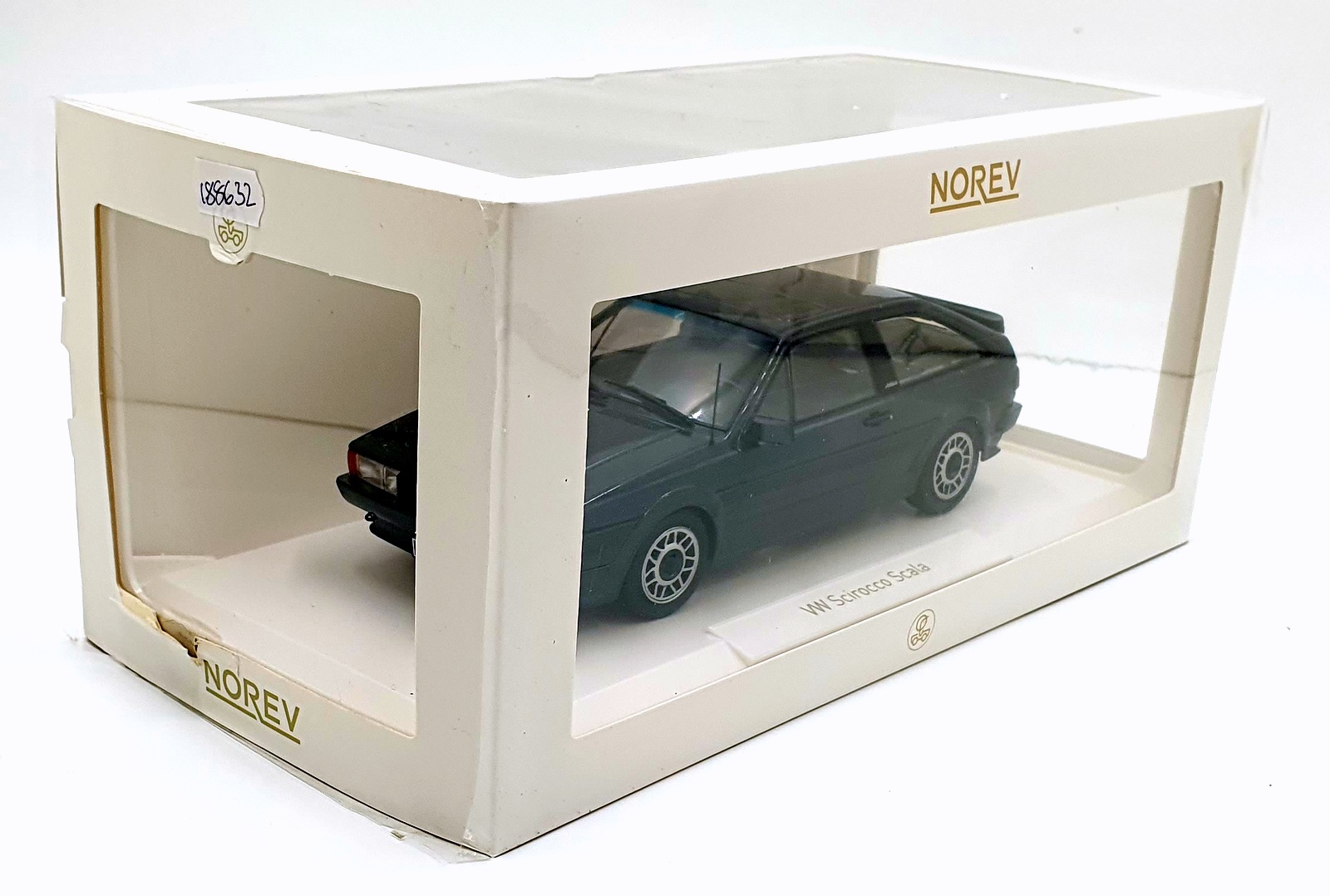 Norev 1/18 Scale 188632 - 1987 Volkswagen Scirocco Scala - Met. Blue