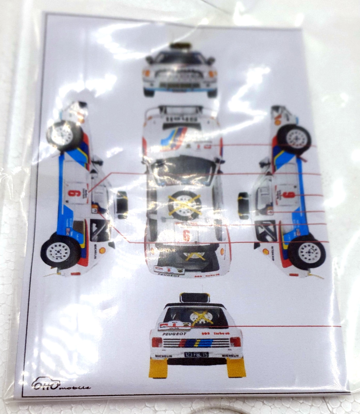 Otto 1/18 Scale Resin OT1161 - Peugeot 205 Turbo 16 Rally Car #6