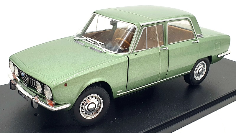 Mitica 1/18 Scale 200002-D - Alfa Romeo 1750 Berlina 1969 2 Series Met Green