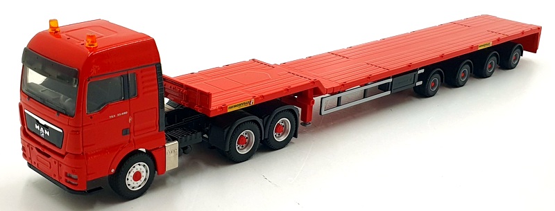 Conrad 1/50 Scale 70194/0 - Faymonville MAN TGX XLX Telemax 4 Axle Tailer