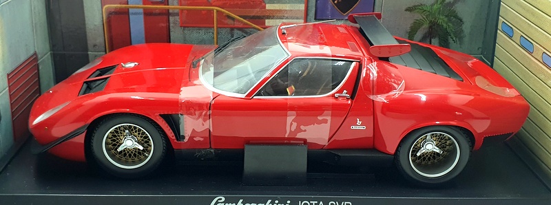 Kyosho 1/18 Scale Diecast 08311WR - Lamborghini Jota SVR - Red | eBay