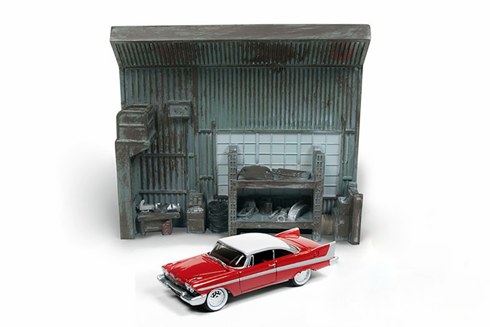 Johnny Lightning 1/64 Scale JLDR002 - Christine 1958 Plymouth Darnell's Diorama