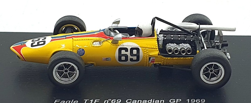 Spark 1/43 Scale S1820 - F1 Eagle T1F #69 Canadian GP 1969 - Pease Spark 1/43 Scale S1820 - F1 Eagle T1F #69 Canadian GP 1969 - Pease