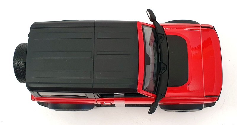 Maisto 1/18 Scale Model Car 46629 - 2021 Ford Bronco Wildtrak - Red