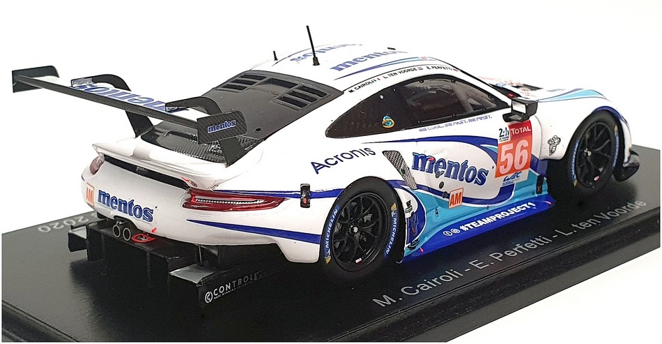 Spark 1/43 Scale S7987 - Porsche 911 RSR Team Project 1 #56 24h Le