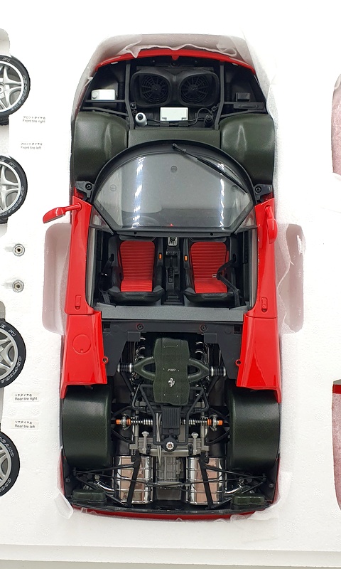 Tamiya 1/12 Scale Semi Assembled Diecast 23203 - Ferrari F50 - Red