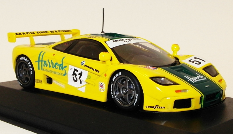 Minichamps 1/43 Scale 530 154351 - McLaren F1 GTR 3 Le Mans Wallace/Bell/Bell