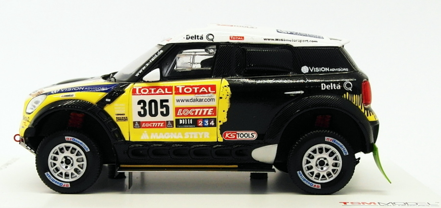 TSM Model 1/43 Scale TSM144343 - 2012 Mini Countryman All4 Racing #305