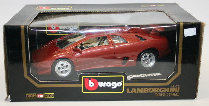 Lamborghini Diablo 1990 >> Details About Burago 1 18 Scale Diecast Model Car 3041 Lamborghini Diablo 1990 Bronze Lamborghini Diablo 1990 >> Details About Burago 1 18 Scale Diecast Model Car 3041 Lamborghini Diablo 1990 Bronze