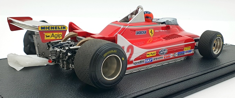 GP Replicas 1/18 Scale Resin GP02CN - 1979 312 T4 N.12 Gilles Villeneuve