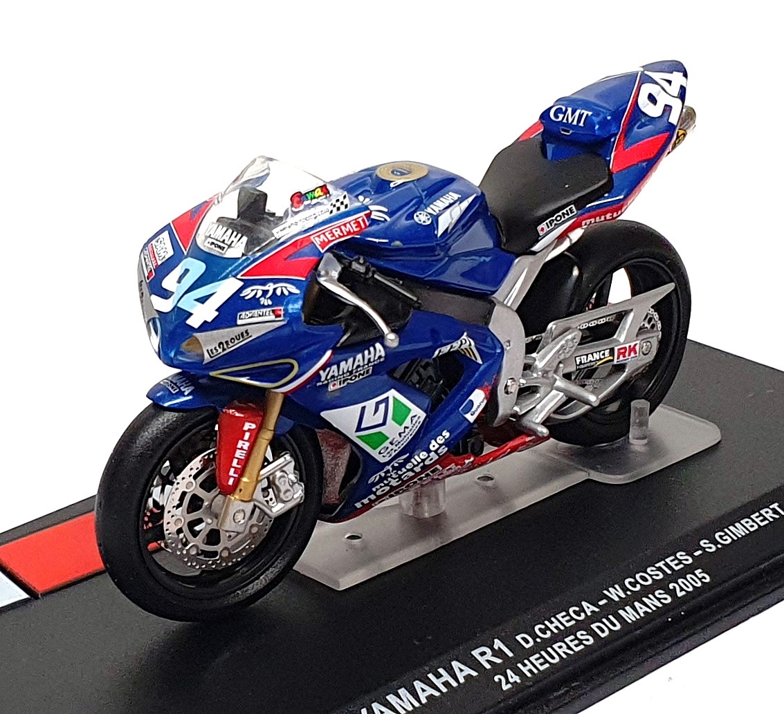 Altaya 1/24 Scale 2405CG - Yamaha R1 #94 24H Le Mans 2005 Checa/Costes/Gimbert Altaya 1/24 Scale 2405CG - Yamaha R1 #94 24H Le Mans 2005 Checa/Costes/Gimbert