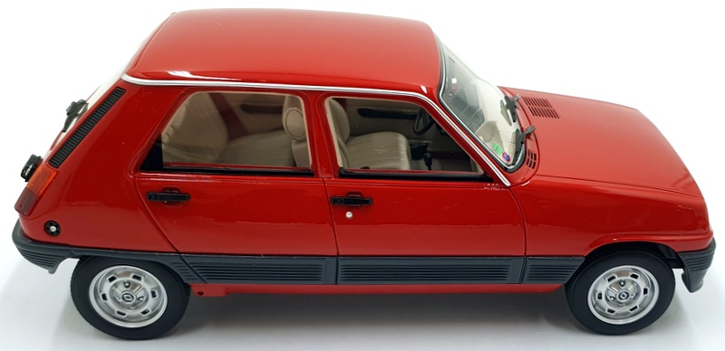 Otto Mobile 1/18 Scale Resin OT1147 - Renault 5 GTL - Red
