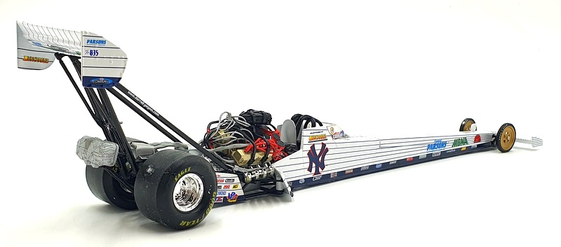 Action 1/24 Scale Diecast 103269 - Top Fuel Dragster 2002 NY Yankees A.Cowin