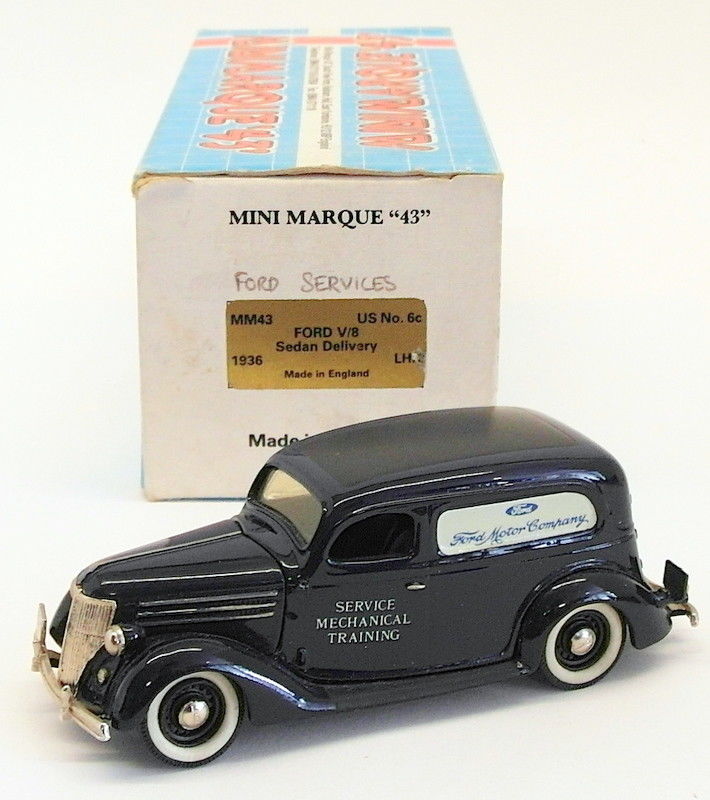 Minimarque 43 1/43 Scale Model Van 6C - 1936 Ford V8 Sedan Delivery Van - Ford