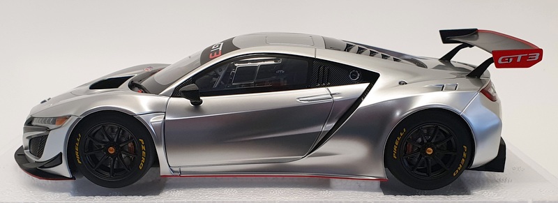 ミニカー Autoart Honda NSX 1/18 AutoArt 1/18 Scale Diecast 81897 - Honda NSX GT3 - Hyper Silver | eBay