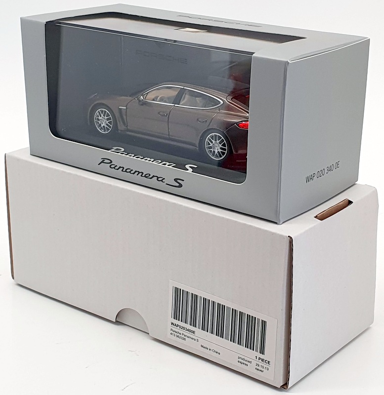 Minichamps 1/43 Scale 0203400 - Porsche Panamera S - Brown