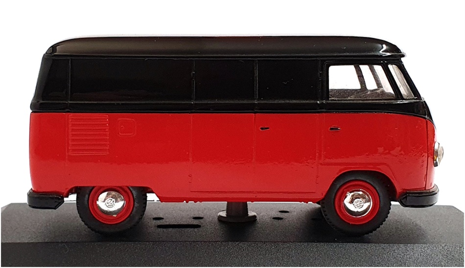 Vitesse 1/43 Scale 55SM075 - Volkswagen Van Bulli Die Welt - Red/Black