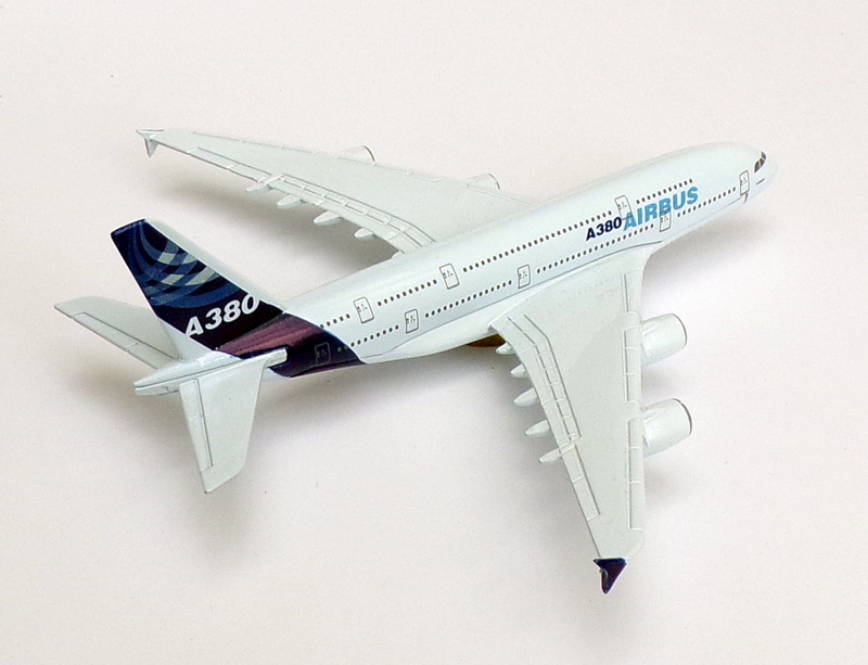 Passenger Plane Model 15cm Wingspan PPM10 - Airbus A380 - Airbus