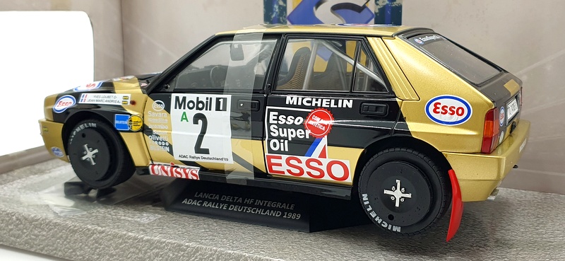 Solido 1/18 Scale S1807805 - Lancia Delta HF Integral ADAC Rally Germany 1989 #2 Solido 1/18 Scale S1807805 - Lancia Delta HF Integral ADAC Rally Germany 1989 #2