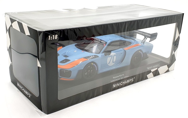 Minichamps 1/18 Scale 155 067570 Porsche 935/19 2019 Groep Zuid - Blue/Orange