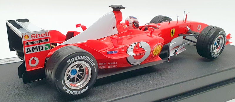 Hot Wheels 1/18 Scale B1024 - Ferrari F2003 GA Rubens Barrichello
