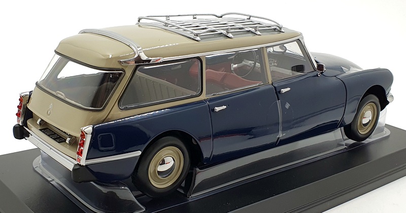 Norev 1/18 Scale Diecast 181770 - Citroen ID Break 1967 - Orient Blue