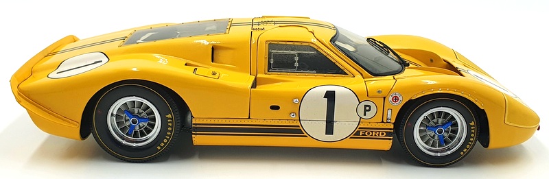 Exoto 1/18 Scale Diecast 18051 - Ford GT40 MK IV #1 - Yellow/Black Stripes