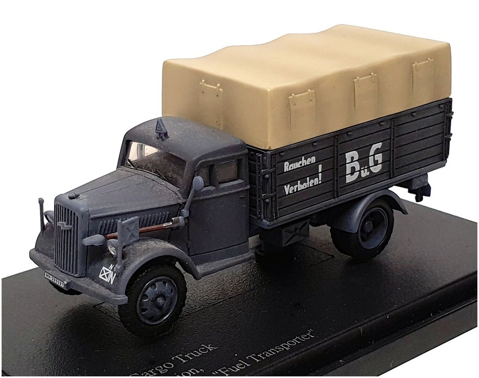 Hobby Master 1/72 Scale HG3908 - Opel German Cargo Military Fuel Truck