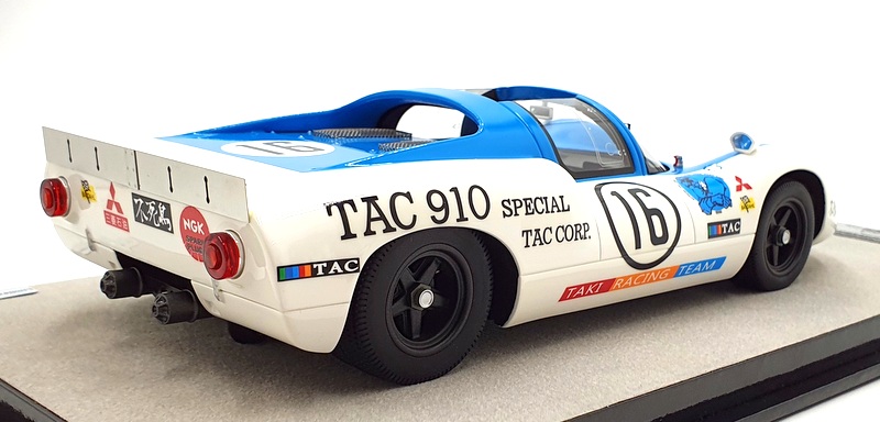 Tecnomodel 1/18 Scale TM18-158C - Porsche 910 Taki Racing #16 - Kazato