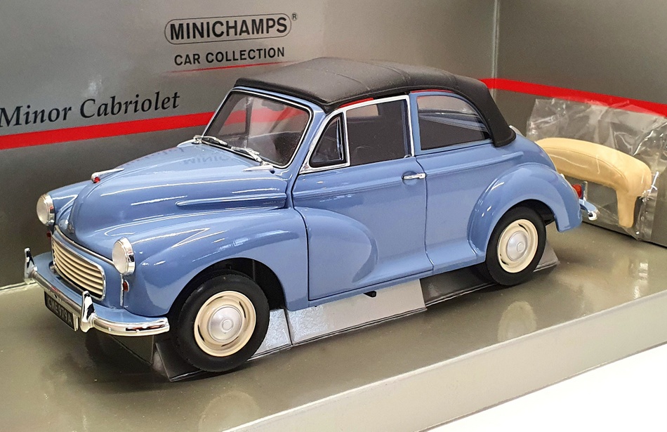 Minichamps 1/18 scale Model Car 150 137030 - Morris Minor Cabrio