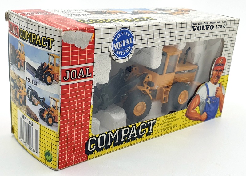 Joal 1/50 Scale Diecast 163 - Volvo L70 C Pallet Loader