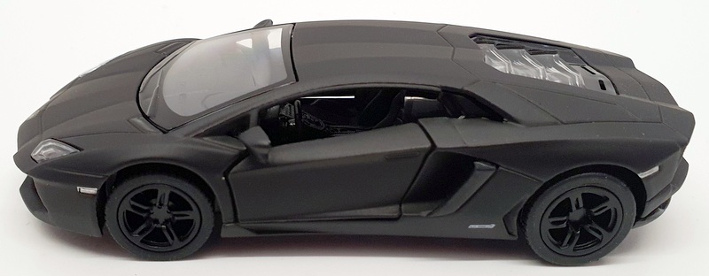 Kinsmart 1/38 Scale KT5355 - Lamborghini Aventador LP700-4 Pull Back & Go - Grey