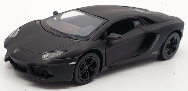 Kinsmart 1/38 Scale KT5355 - Lamborghini Aventador LP700-4 Pull Back & Go - Grey