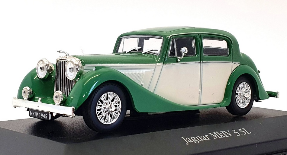 Atlas Editions 1/43 Scale 4 641 116 - Jaguar MkIV 3.5L - Green/White Atlas Editions 1/43 Scale 4 641 116 - Jaguar MkIV 3.5L - Green/White